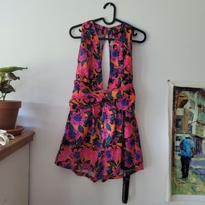NWT Pretty Little Thing Floral Romper